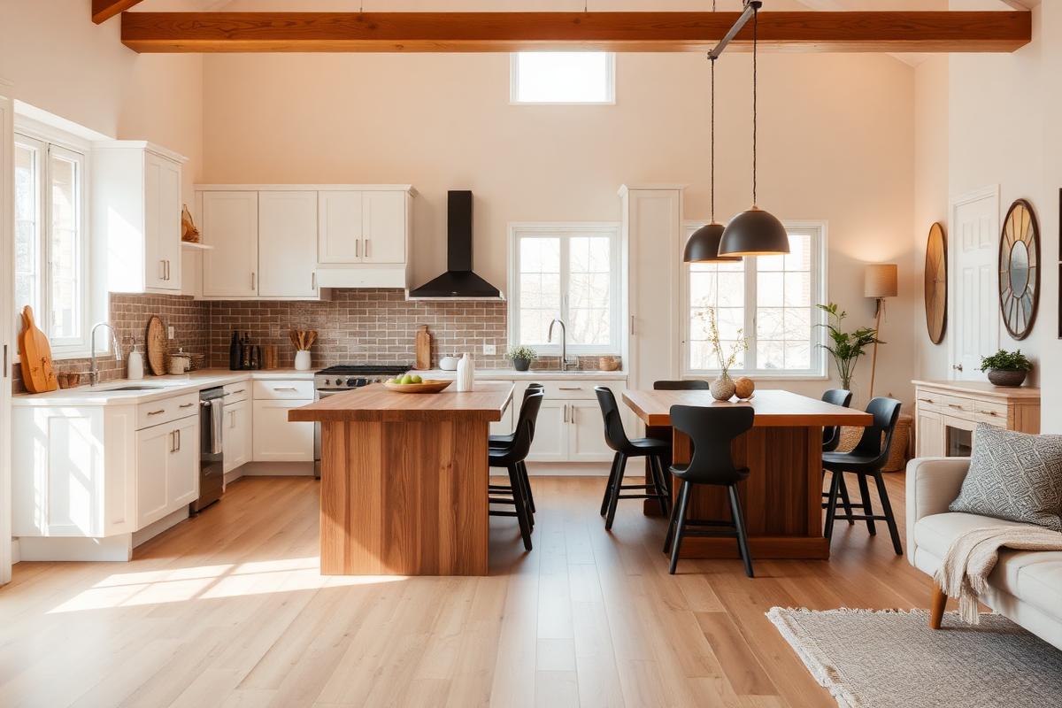 Inside an affordable modular home
